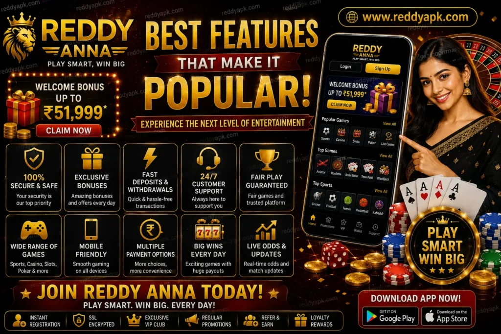 Reddy Anna Best Features That Make It Popular
