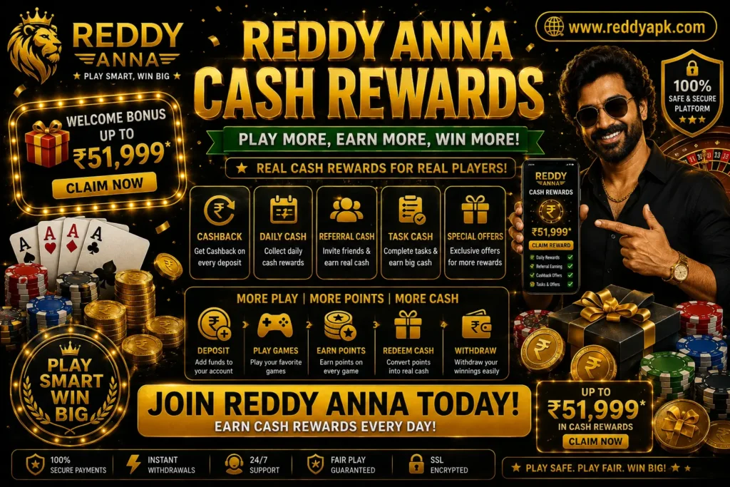 Reddy Anna Cash Rewards
