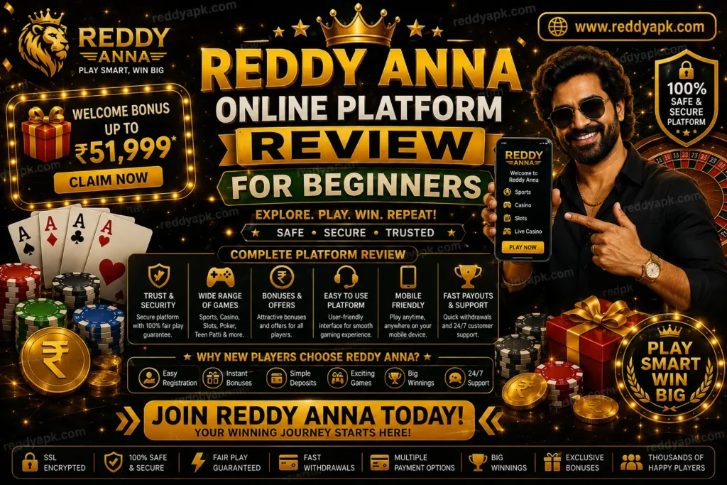 Reddy Anna Online Platform Review for Beginners