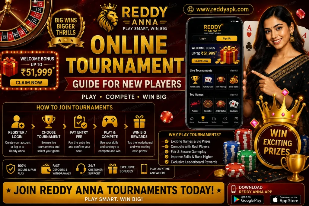 Reddy Anna Online Tournament Guide for New Players